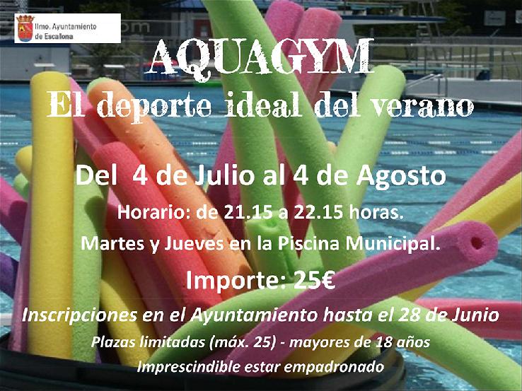 Aquagym, el deporte ideal del verano