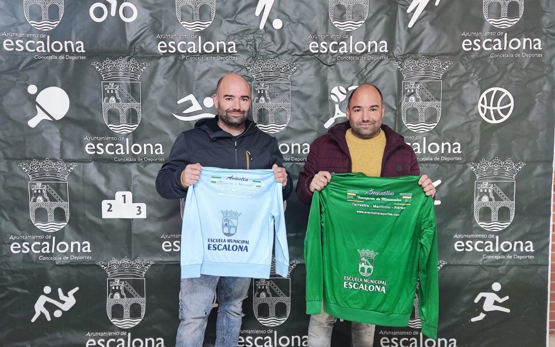 Acuerdo entre Ayuntamiento de Escalona y Avantia Transportes para patrocinar a las Escuelas Deportivas Municipales