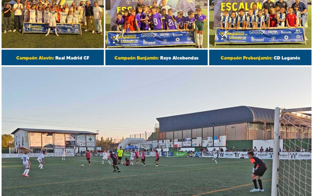 La IV Internacional La Despensa Escalona Cup cierra su primera edición internacional con casi 700 jugadores y un centenar partidos